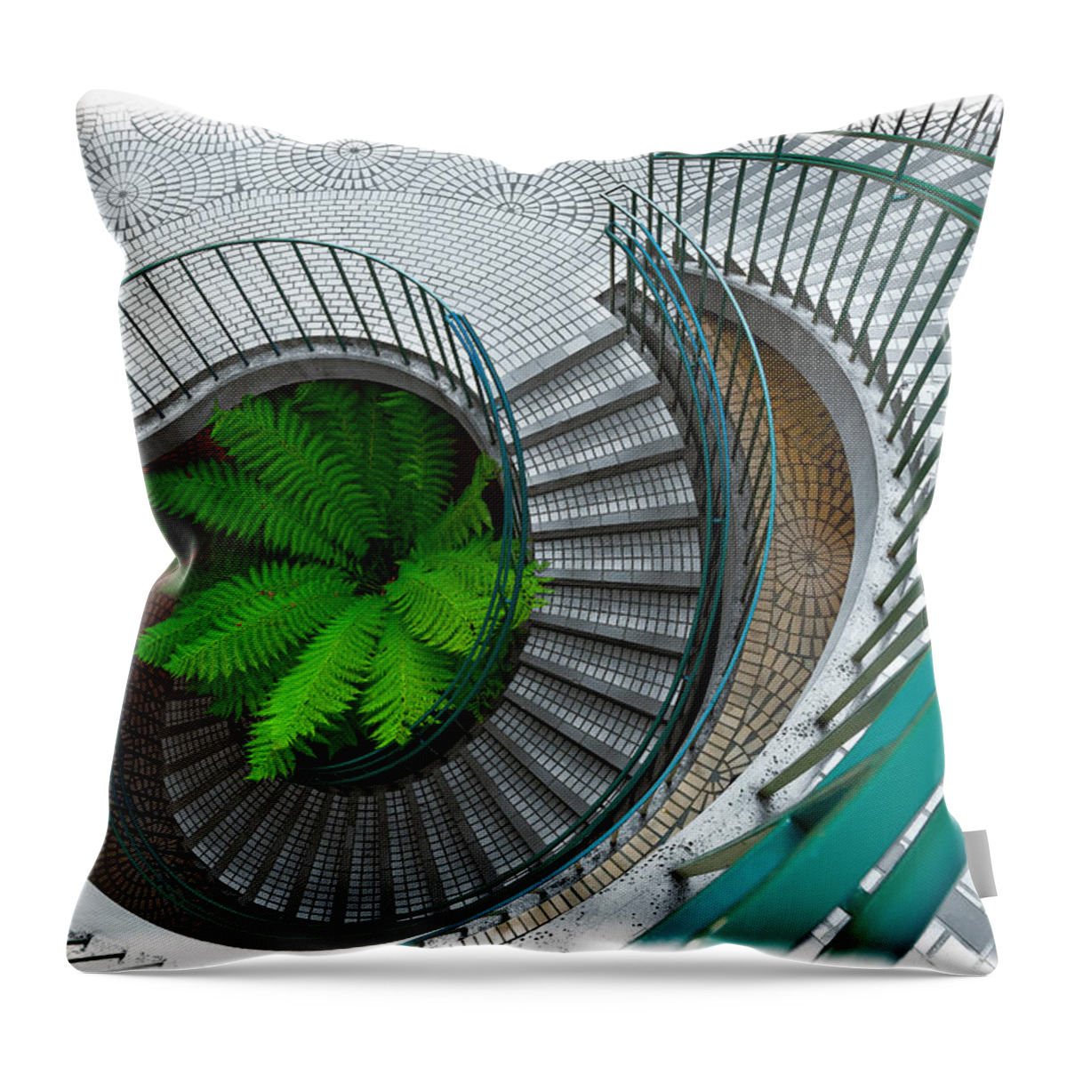City Throw Pillow featuring the photograph The Eye by Jonathan Nguyen
