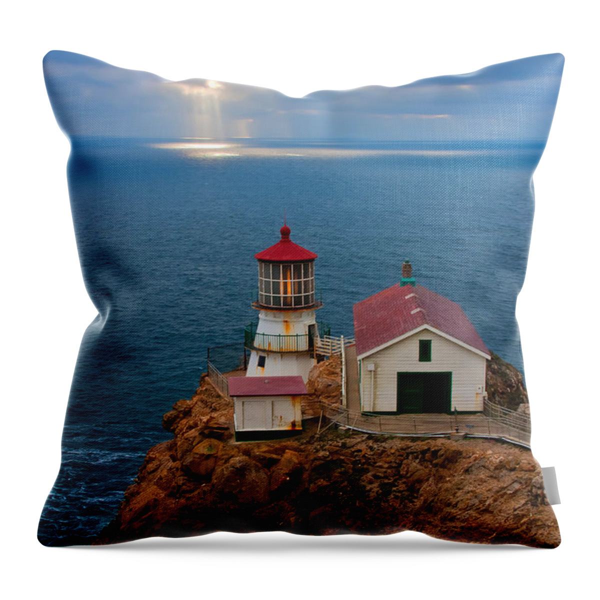 Nature Throw Pillow featuring the photograph The Guardian by Jonathan Nguyen