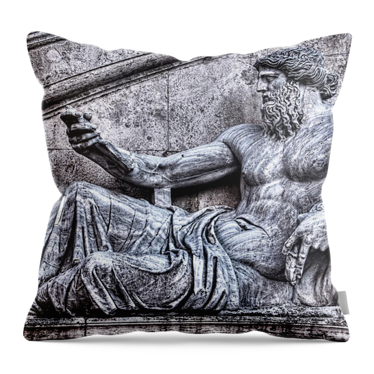 Nile Throw Pillow featuring the photograph The Nile by Weston Westmoreland