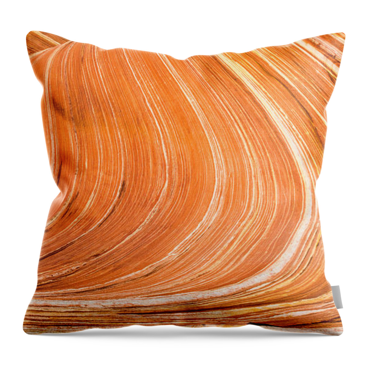 Wave Throw Pillow featuring the photograph The Wave II by Chad Dutson