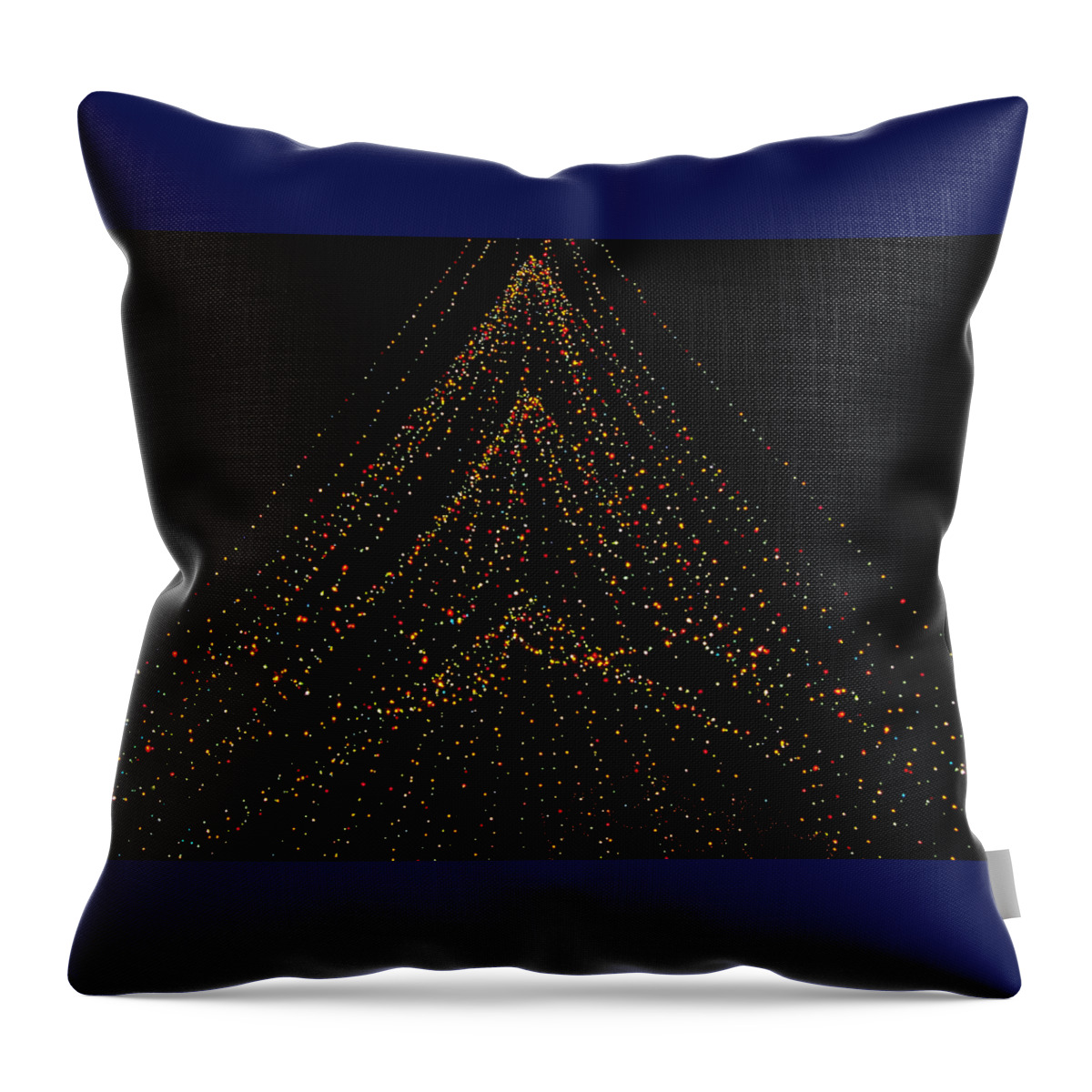Christmas Throw Pillow featuring the photograph Tree of Lights by Christi Kraft