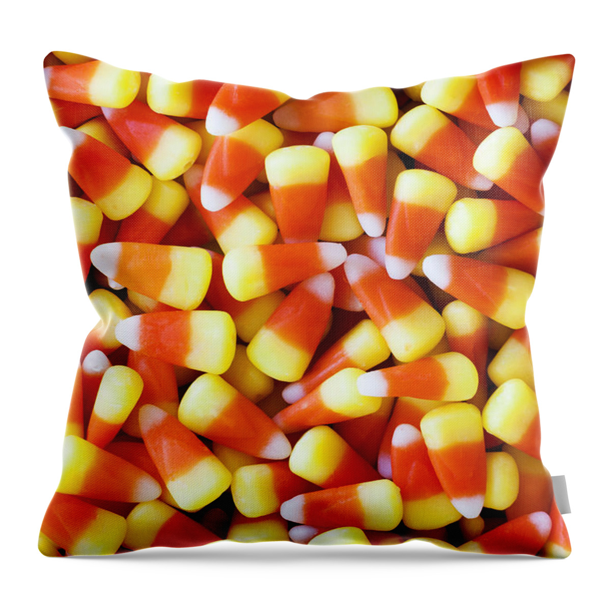 Candy Throw Pillow featuring the photograph Trick or Treat by Patty Colabuono
