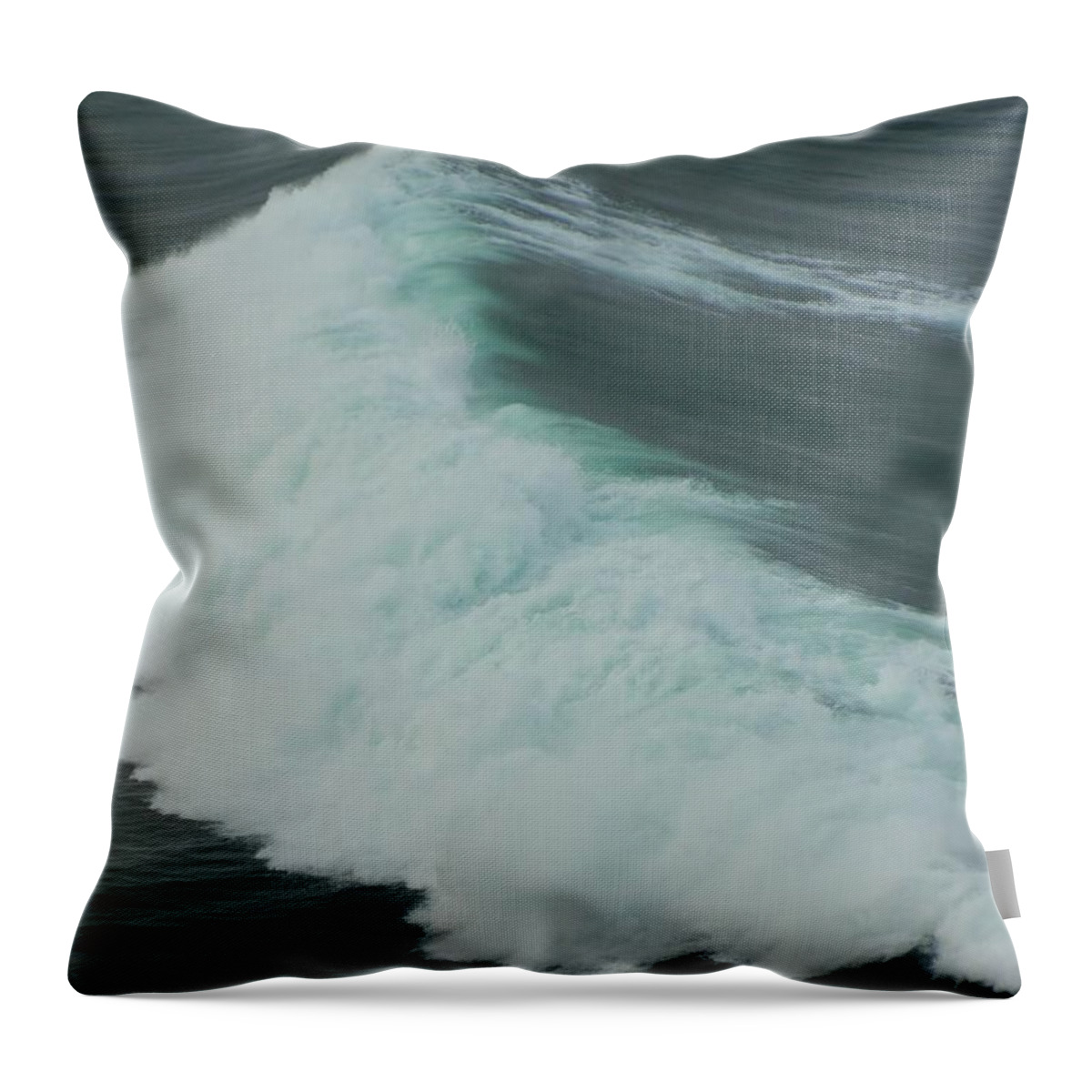 Waves Throw Pillow featuring the photograph Wave 3 by Gallery Of Hope 