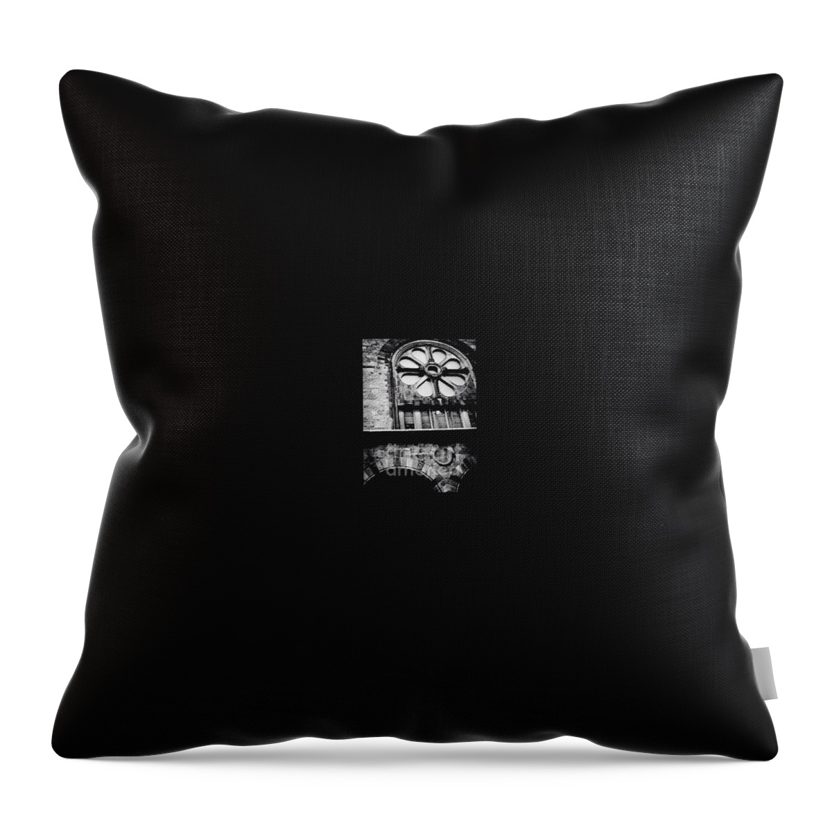 Stone Window Throw Pillow featuring the photograph Windows by Deena Withycombe