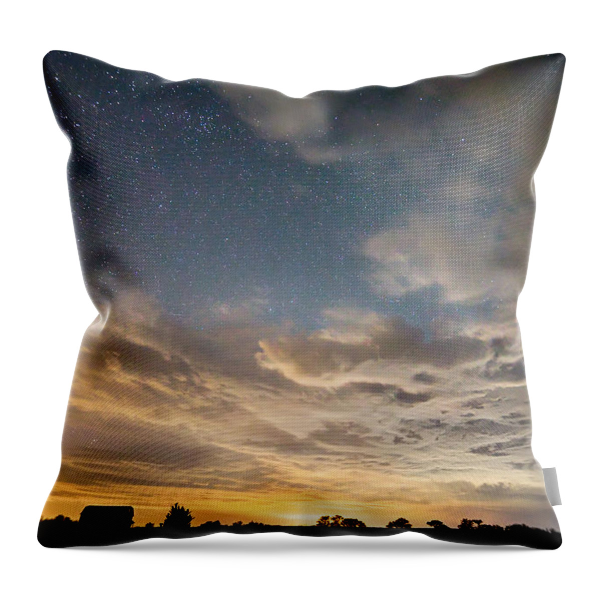 Colorado Throw Pillow featuring the photograph Wish Upon A Star by James BO Insogna