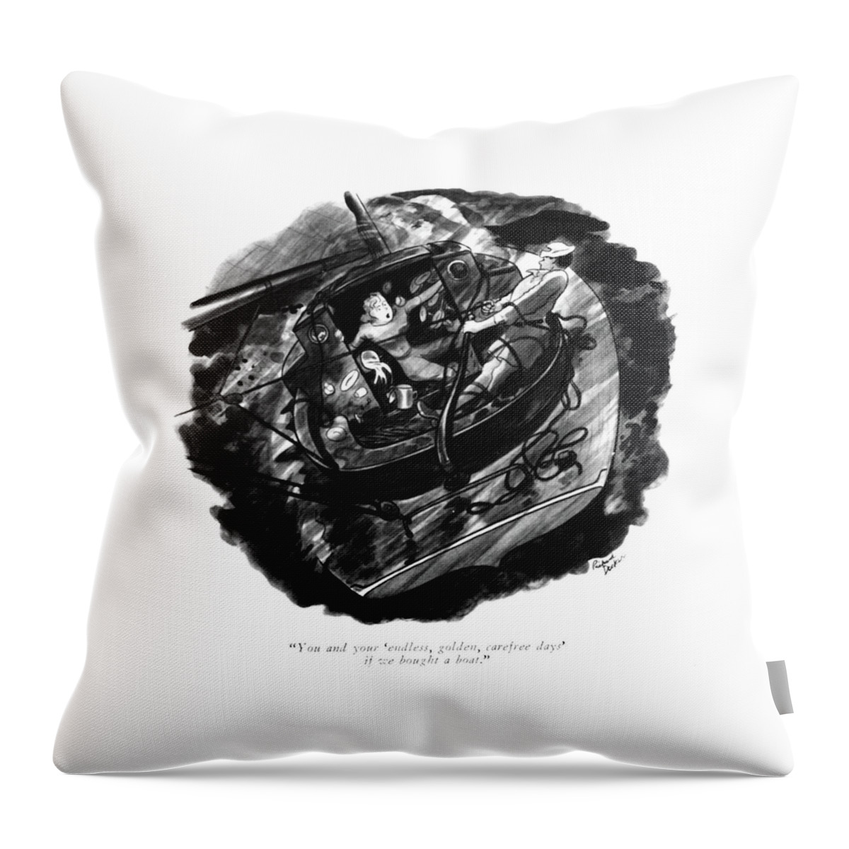 You And Your 'endless Throw Pillow