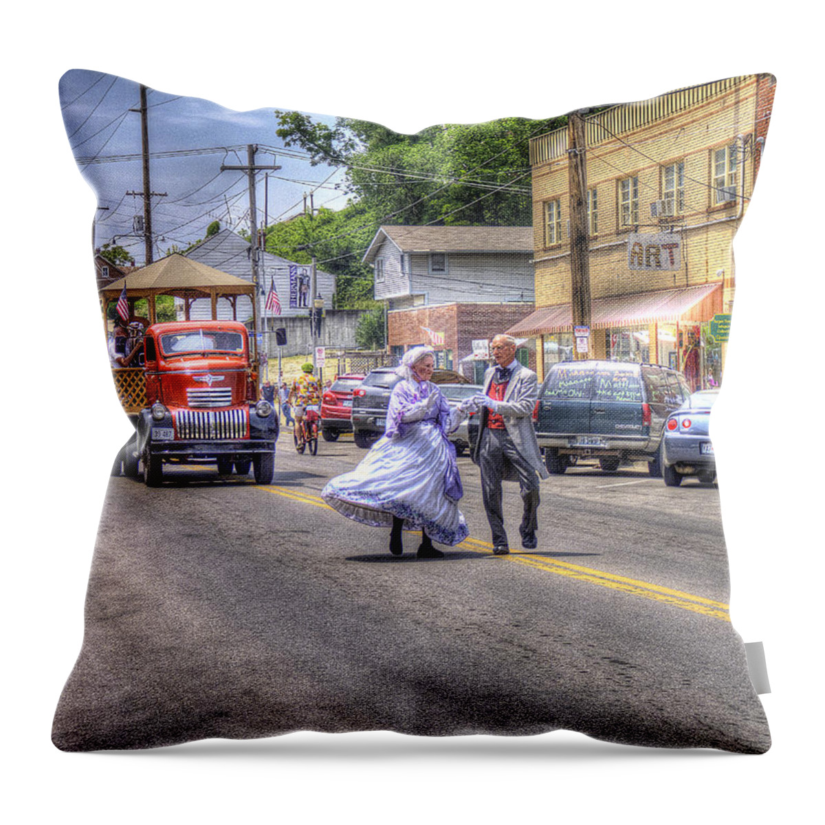 You Make Me Feel So Young Throw Pillow featuring the photograph You Make Me Feel So Young by William Fields