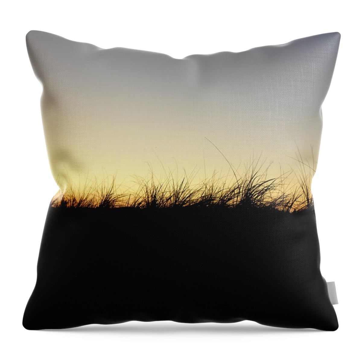 Seagrass Throw Pillow featuring the photograph Just A Touch by Kim Galluzzo Wozniak