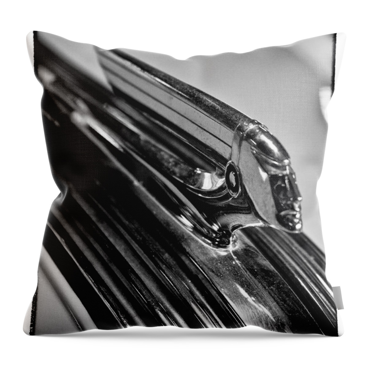 37 Throw Pillow featuring the photograph 1937 Pontiac Deluxe Eight #2 by David Patterson