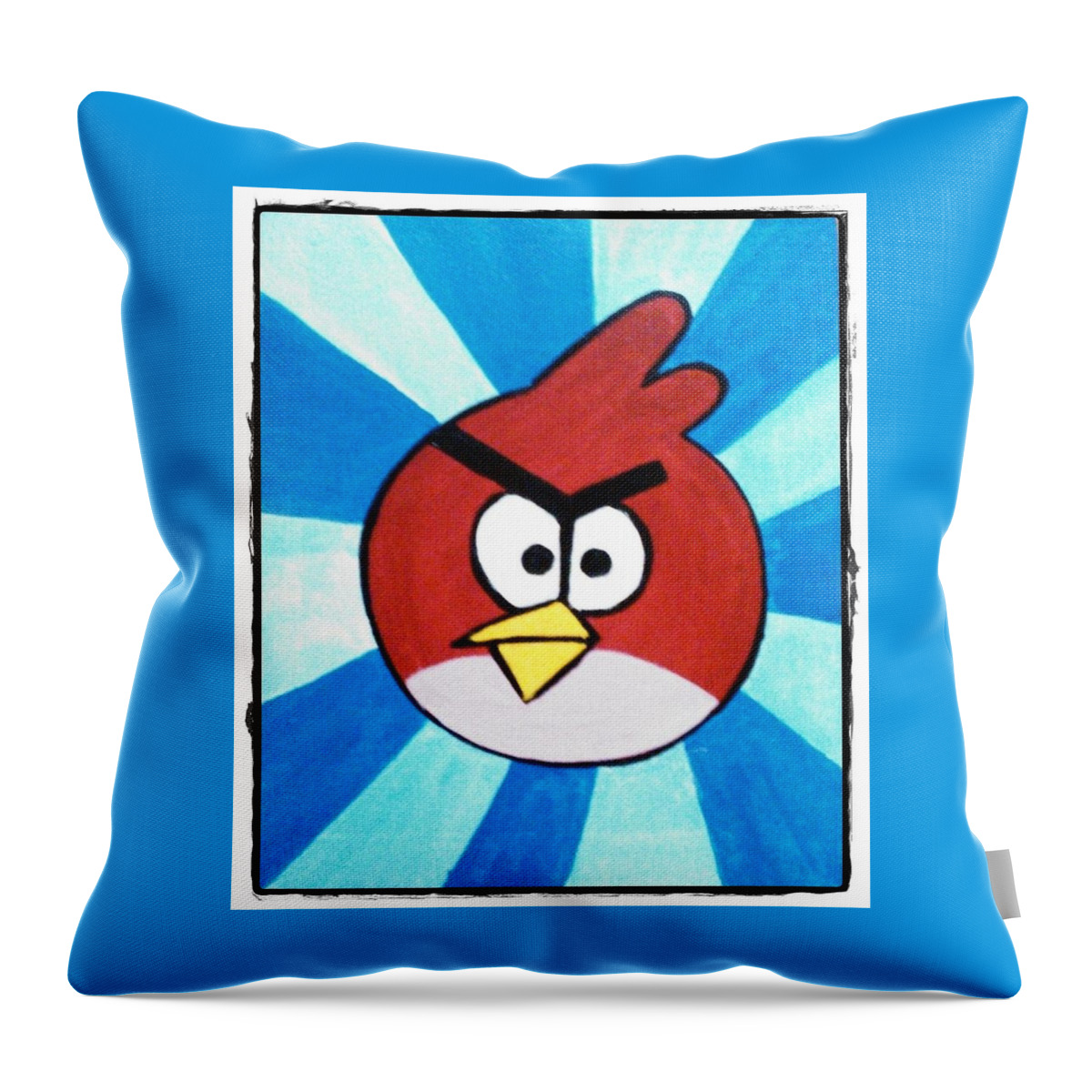 Angry Bird Series 1 Throw Pillow For Sale By Puja Chakravarty
