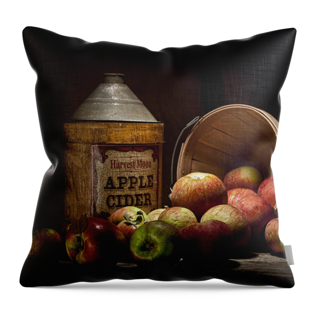 Apple Throw Pillow featuring the photograph Fresh From the Orchard II by Tom Mc Nemar