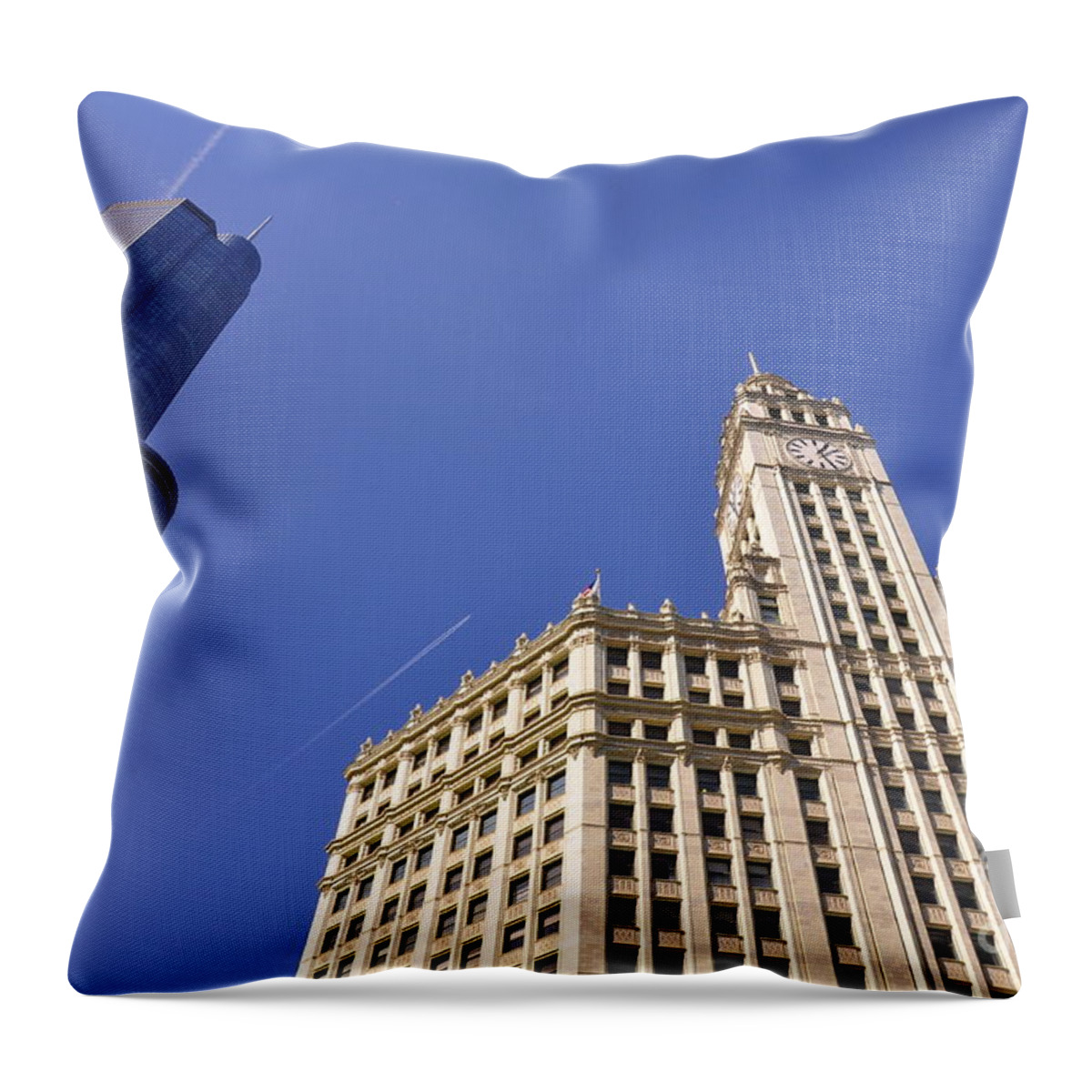 Illinois Throw Pillow featuring the photograph Illinios by Dejan Jovanovic