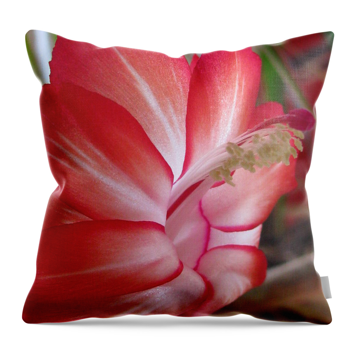 Flower Throw Pillow featuring the photograph Inventiveness Photography by Tina Marie