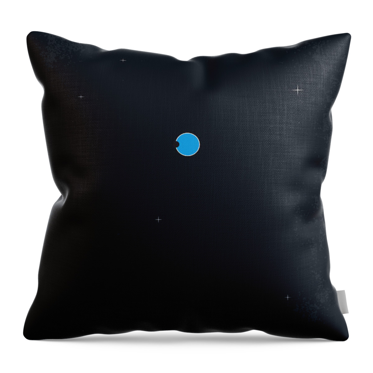 Home Throw Pillow featuring the digital art No037 My home minimal movie poster by Chungkong Art