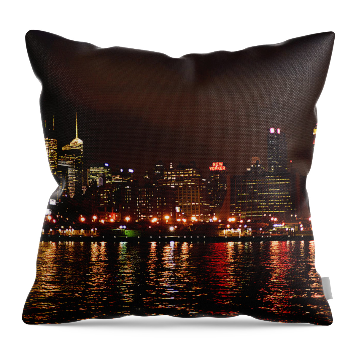 Rhapsody In Blue Throw Pillow featuring the photograph Rhapsody in Blue by William Fields