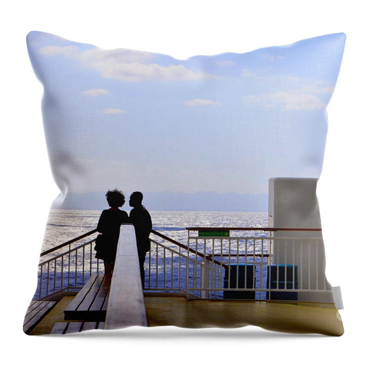 Love Throw Pillow featuring the photograph So close but so far by Dejan Jovanovic