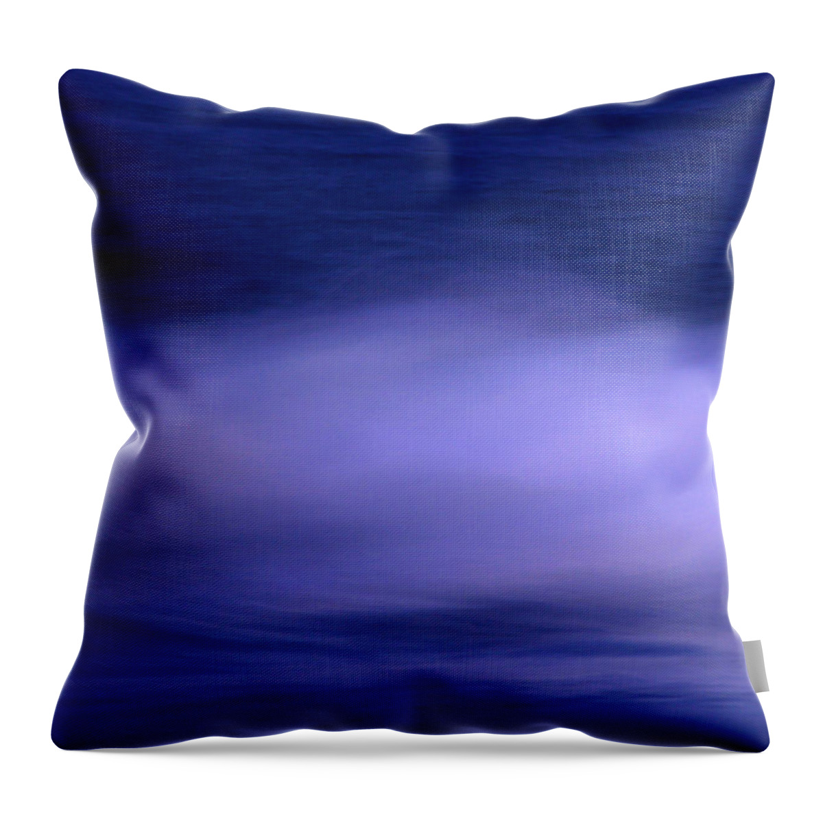 Sea Throw Pillow featuring the photograph The Red Moon And The Sea by Hannes Cmarits