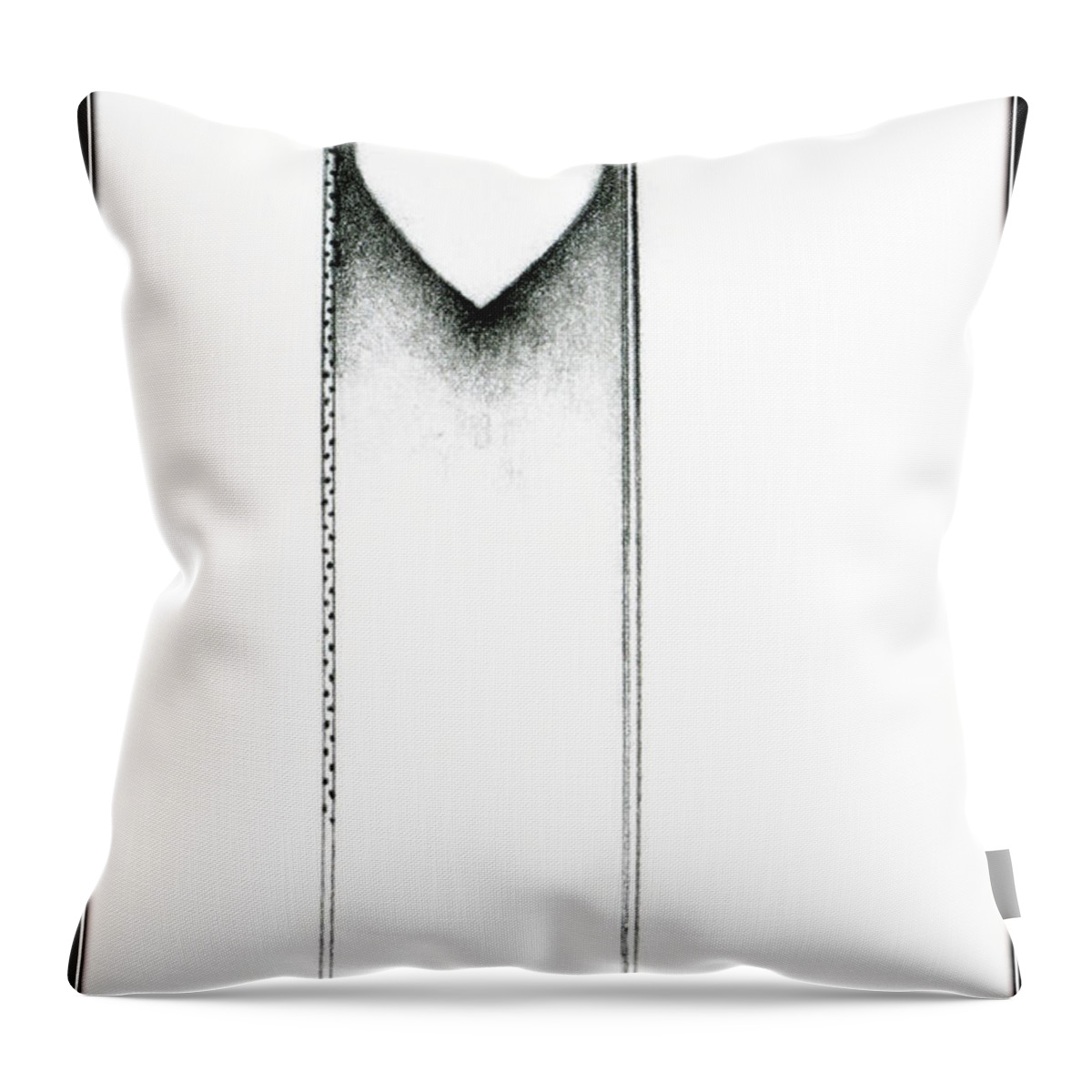  Throw Pillow featuring the drawing Ascending Heart by James Lanigan Thompson MFA