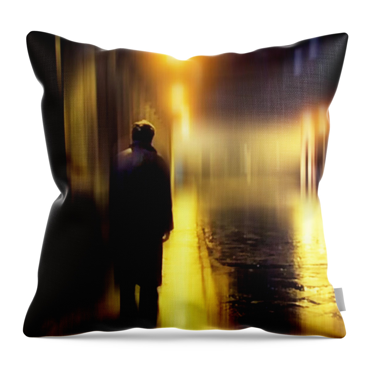 Love Throw Pillow featuring the photograph Ghost of Love by Jenny Rainbow