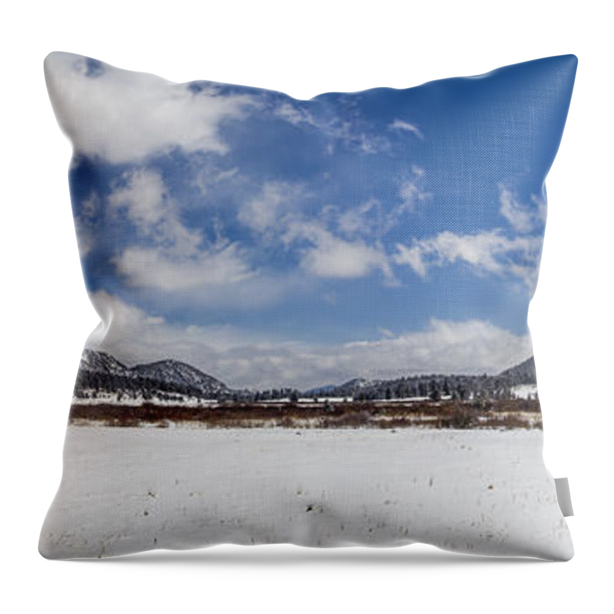 Mountain Range Lumbar Pillow - Western Pillow