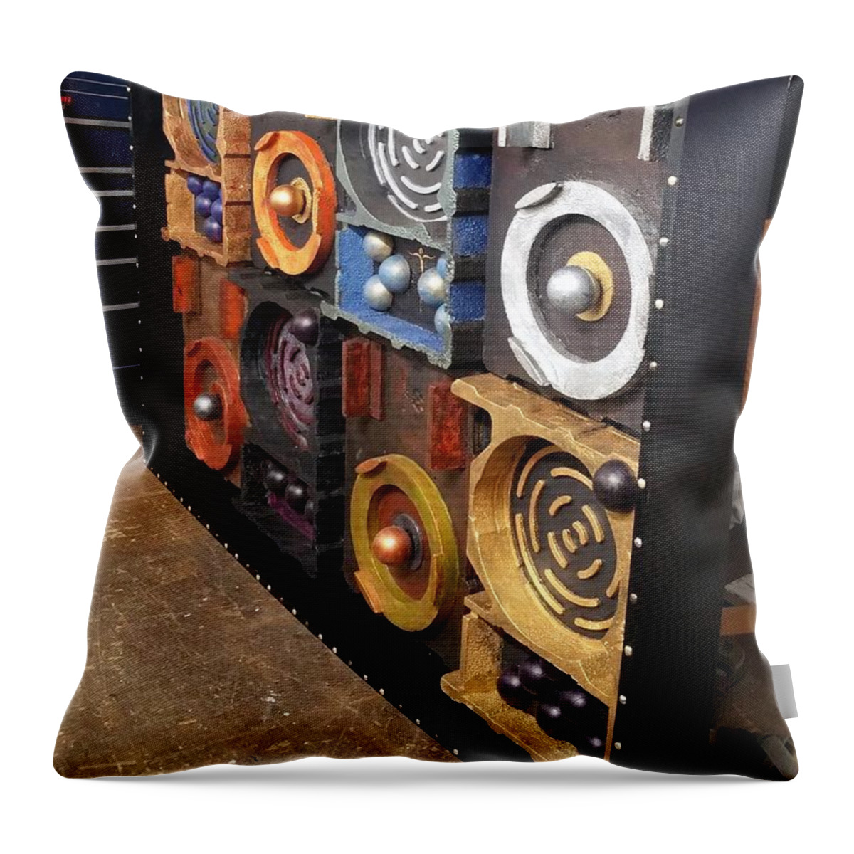  Throw Pillow featuring the painting Prodigy by James Lanigan Thompson MFA