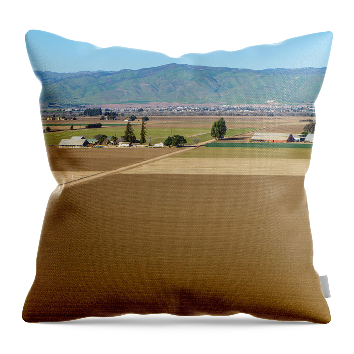 California Throw Pillow featuring the photograph Soledad by Derek Dean