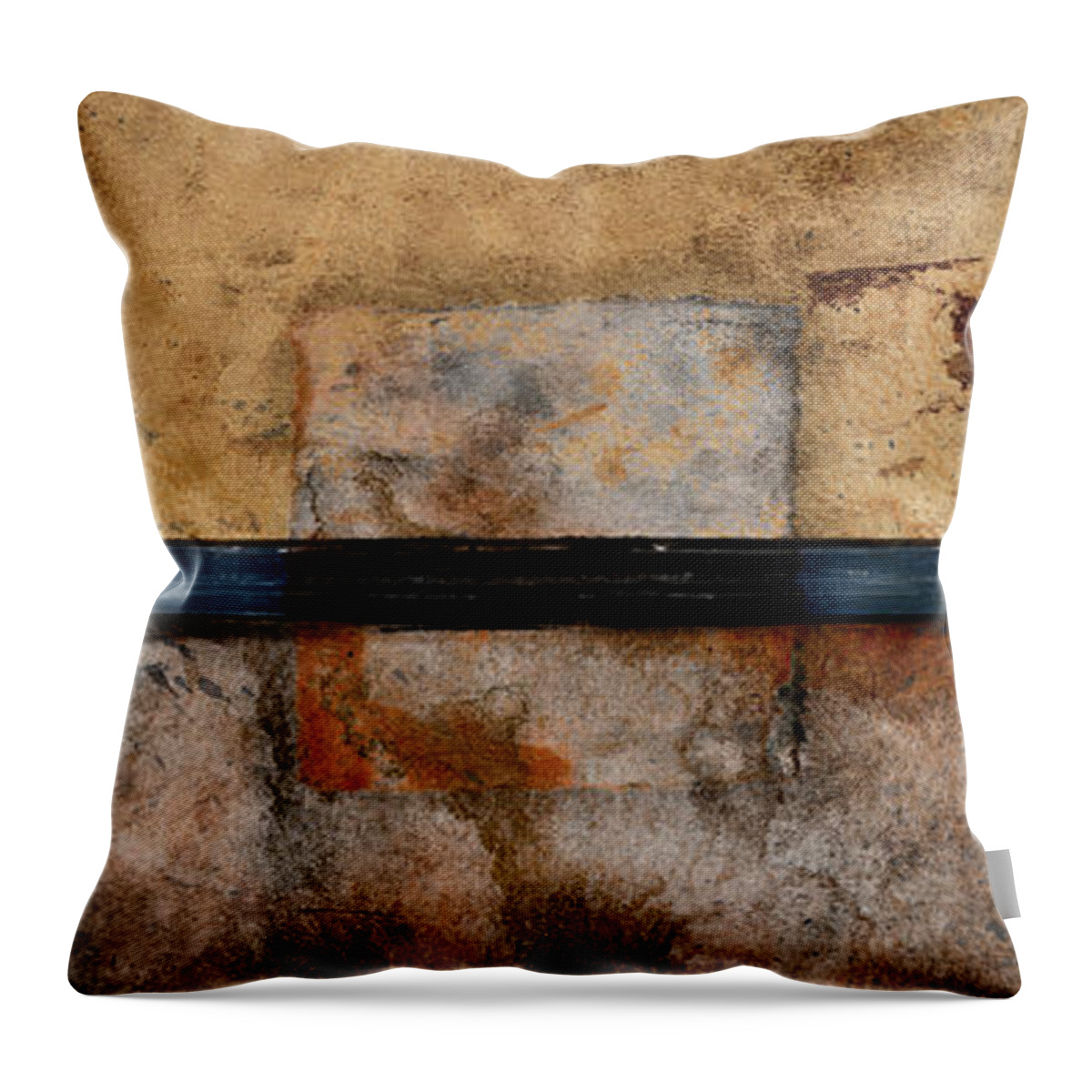 Photomontage Throw Pillow featuring the photograph Three Squared Series of Two by Carol Leigh