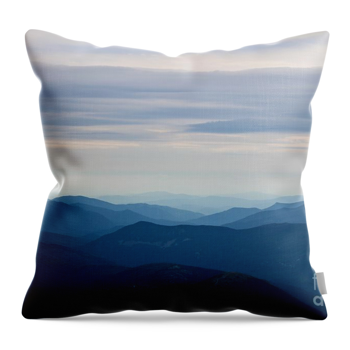 Mt. Washington Throw Pillow featuring the photograph Mt. Washington by Deena Withycombe