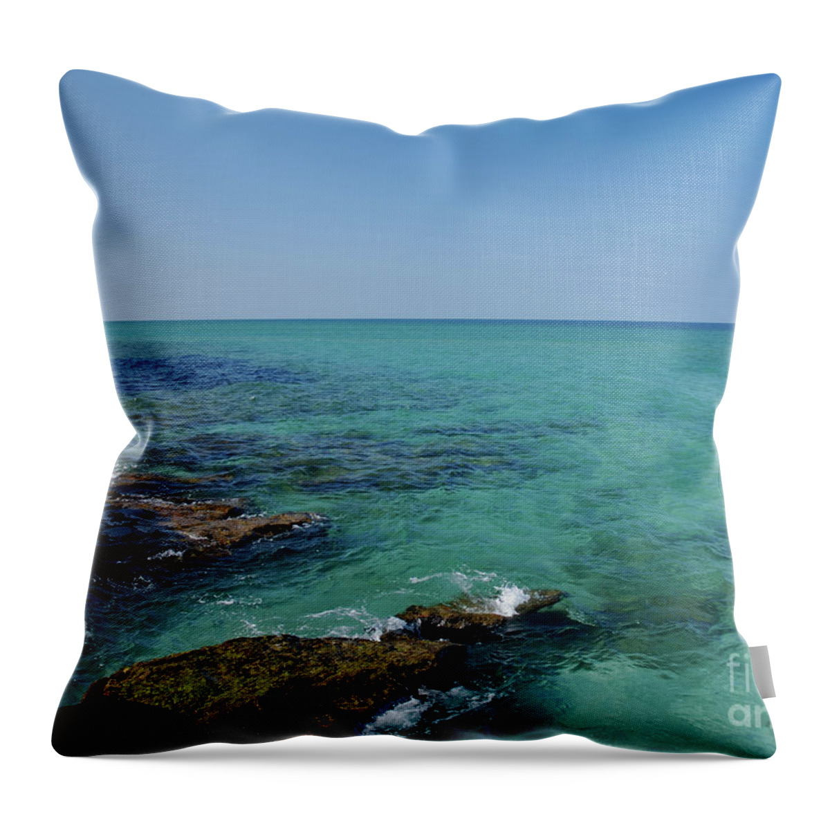 Ocean Reef Park Throw Pillow featuring the photograph 12- Ocean Reef Park by Joseph Keane