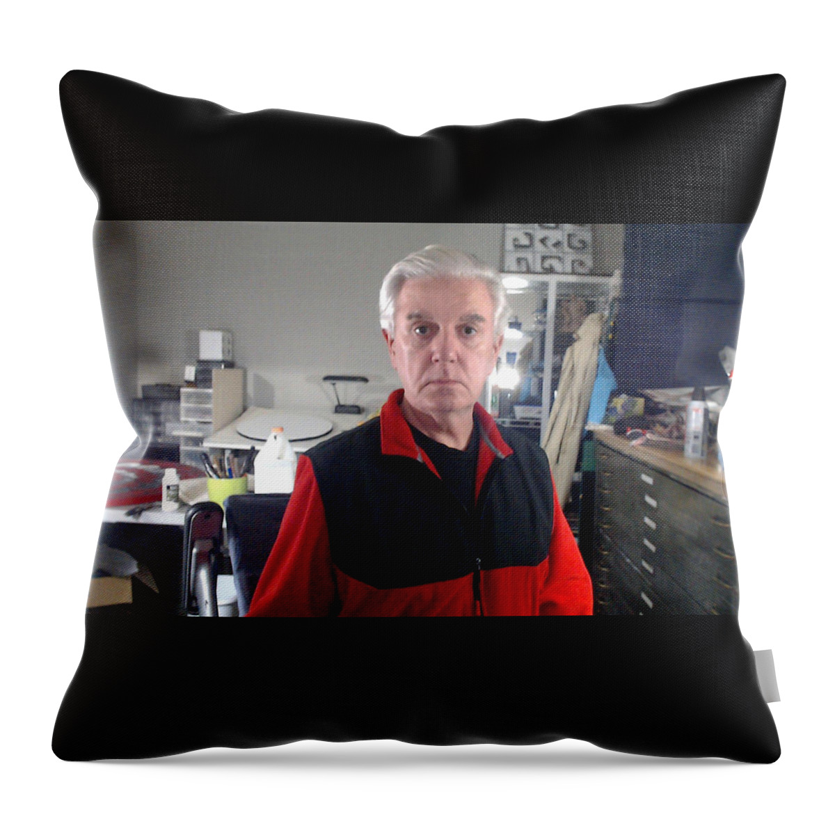  Throw Pillow featuring the photograph 2020 - Belmont NC by James Lanigan Thompson MFA