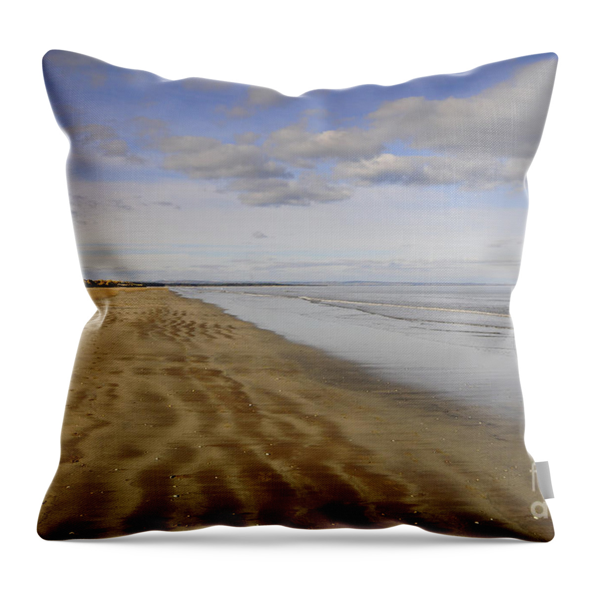 St Andrews Throw Pillow featuring the photograph St Andrews by Smart Aviation