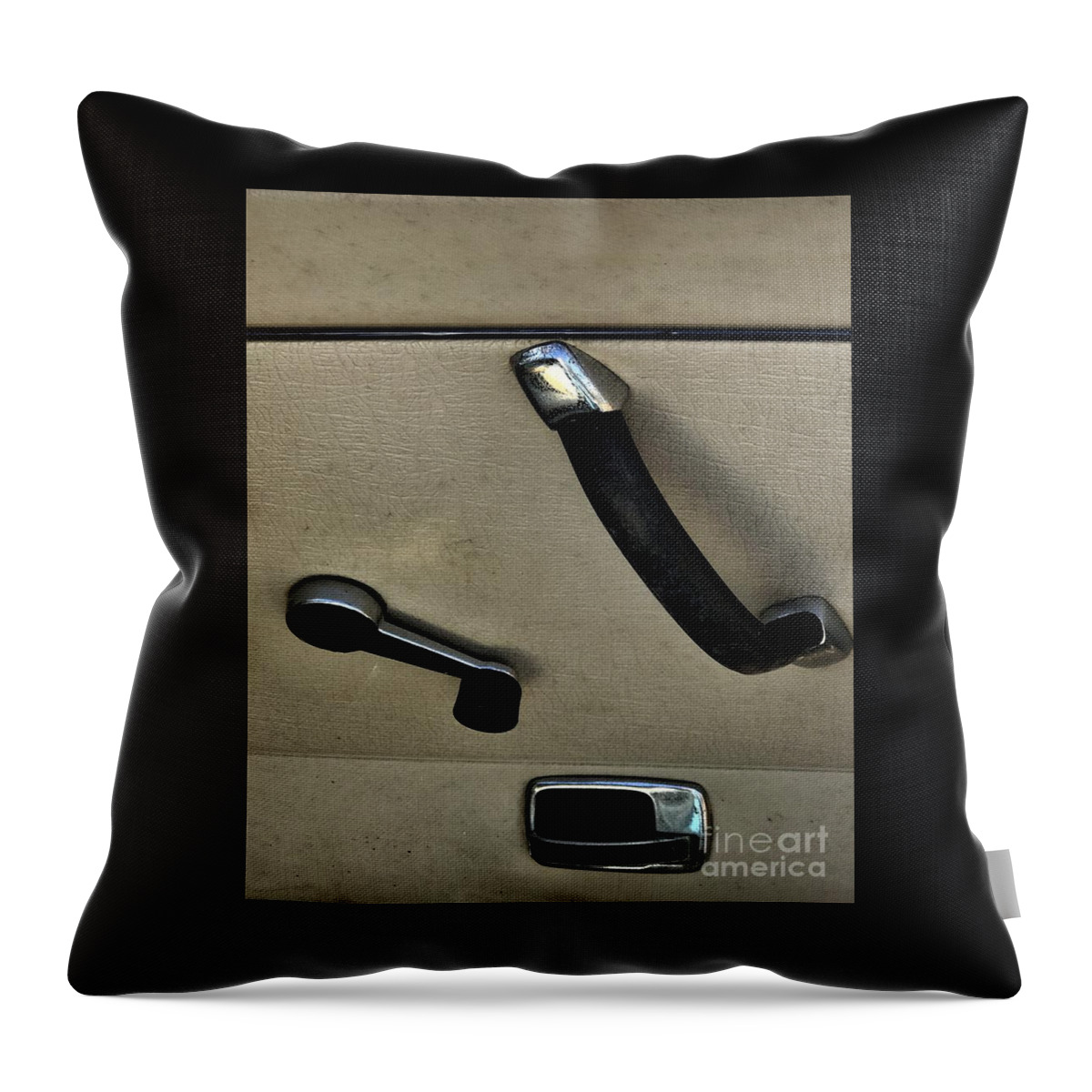 Datsun Throw Pillow featuring the photograph 240 Z Vintage Sports Car by Jan Gelders