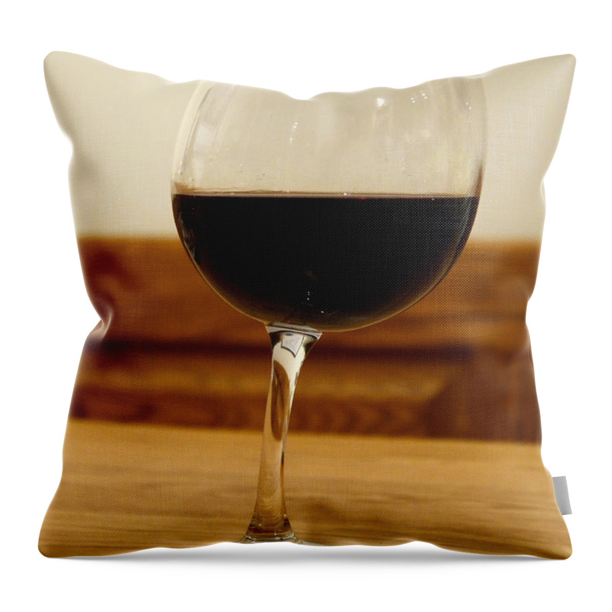 Richard Reeve Throw Pillow featuring the photograph A Little Tipsy by Richard Reeve