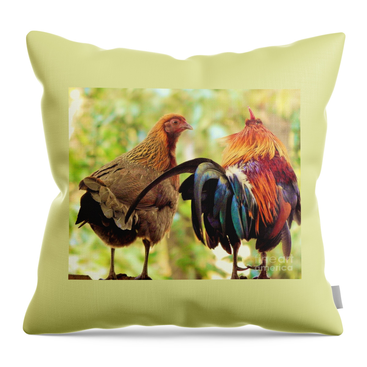 Wildlife Throw Pillow featuring the photograph Are You Listening by Jan Gelders