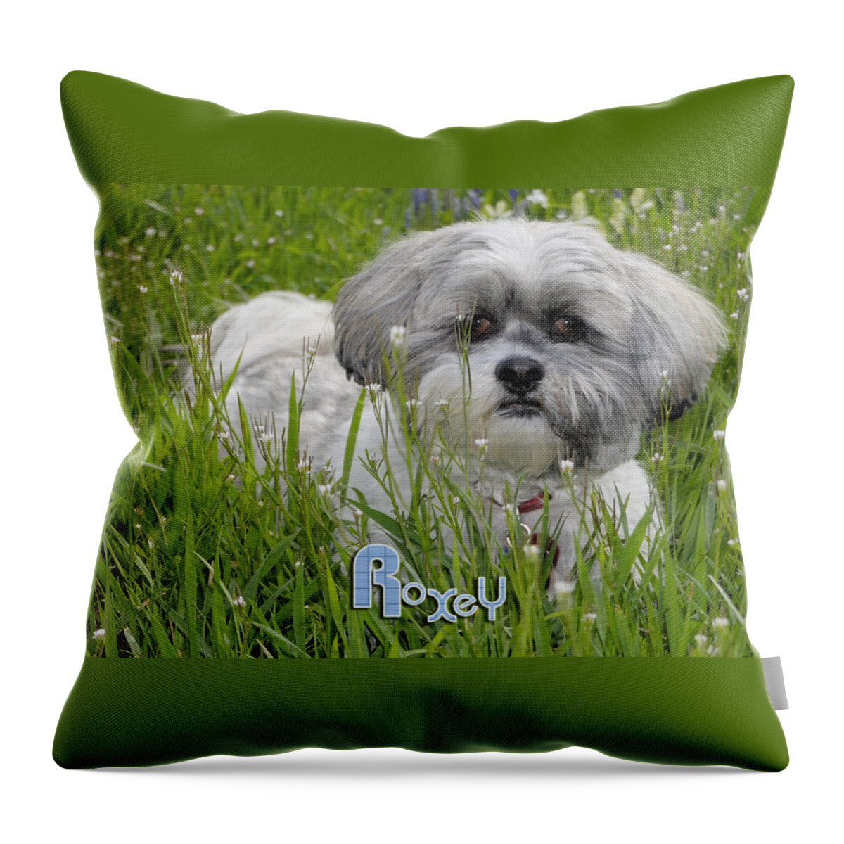  Throw Pillow featuring the photograph Baby Breath Tote by Arthur Fix