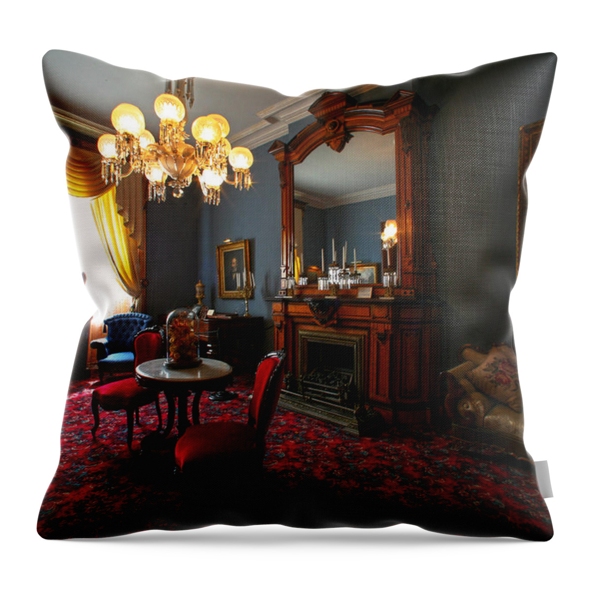 Ghost Throw Pillow featuring the photograph Be Gone Before Nightfall by Robert Och