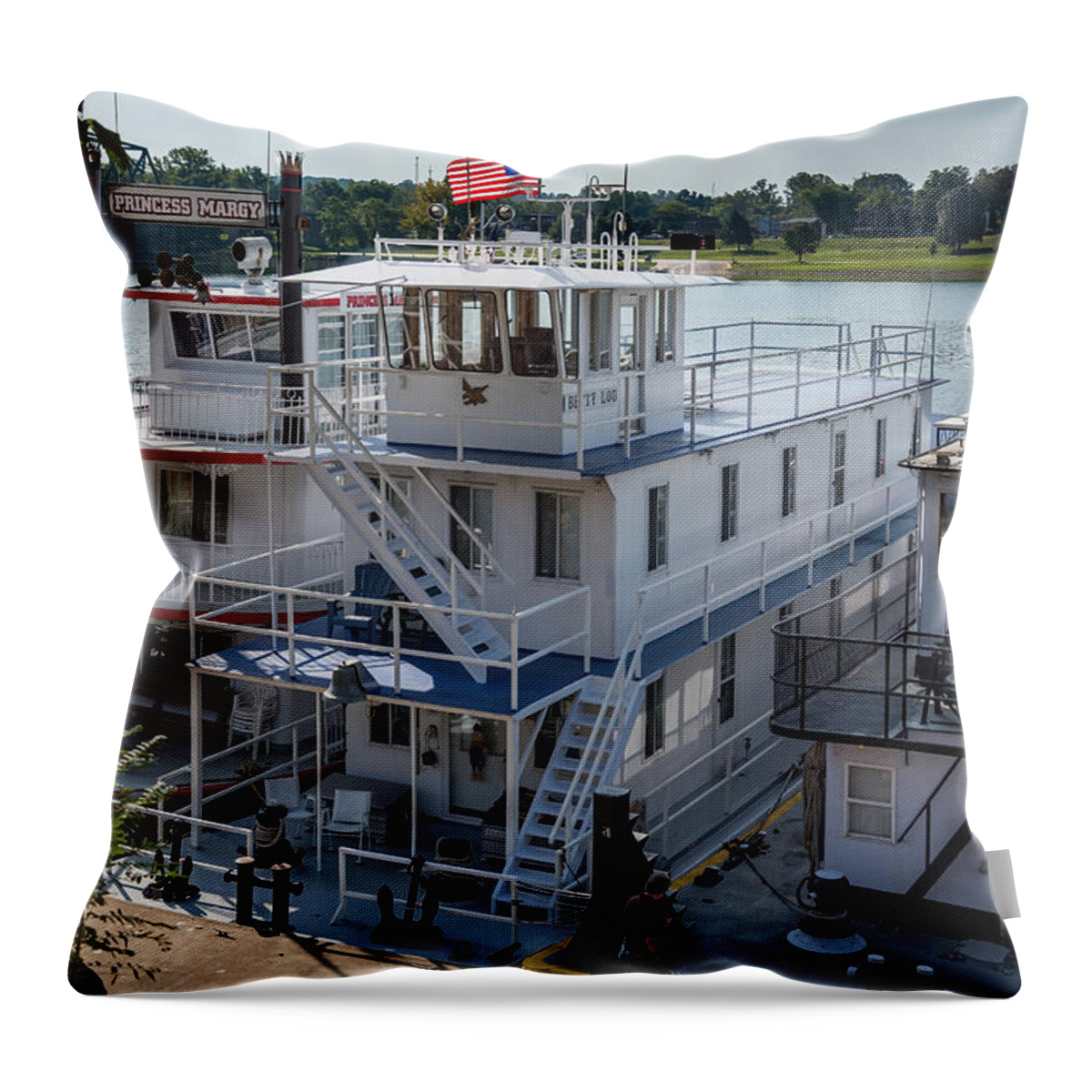 Betty Lou Throw Pillow featuring the photograph Betty Lou by Holden The Moment