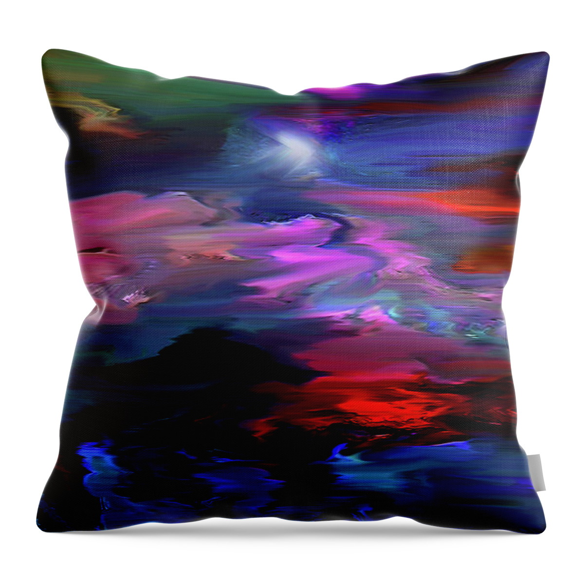 Beyond The Blue Horizon Throw Pillow for Sale by Sherri's Of Palm Springs