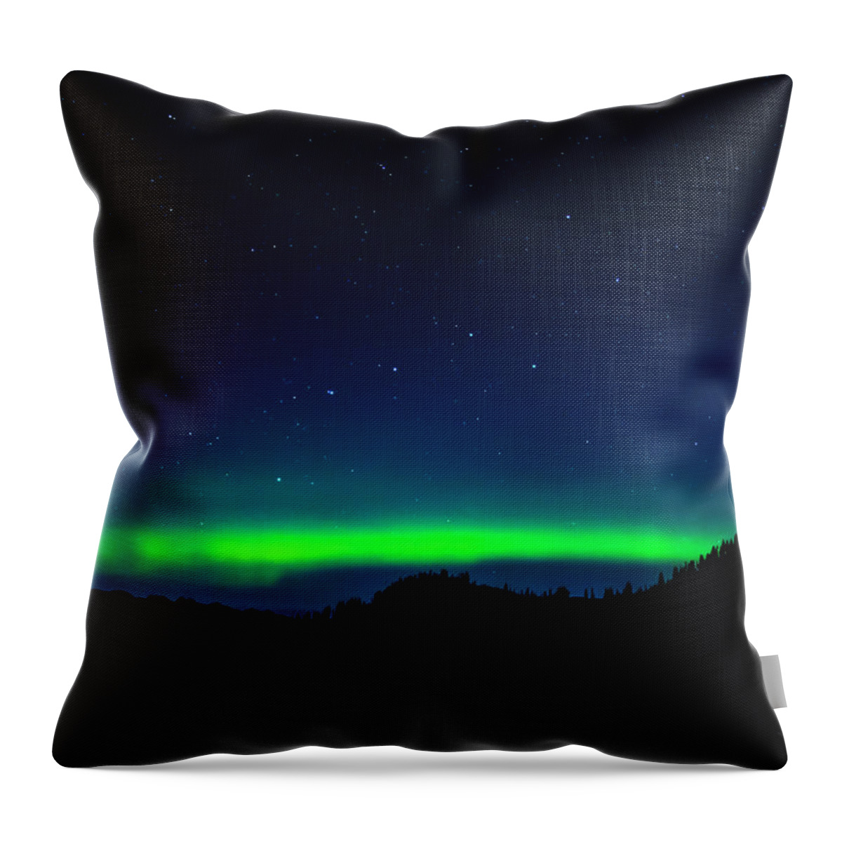 Northern Throw Pillow featuring the photograph Big Dipper Northern Lights by Pelo Blanco Photo