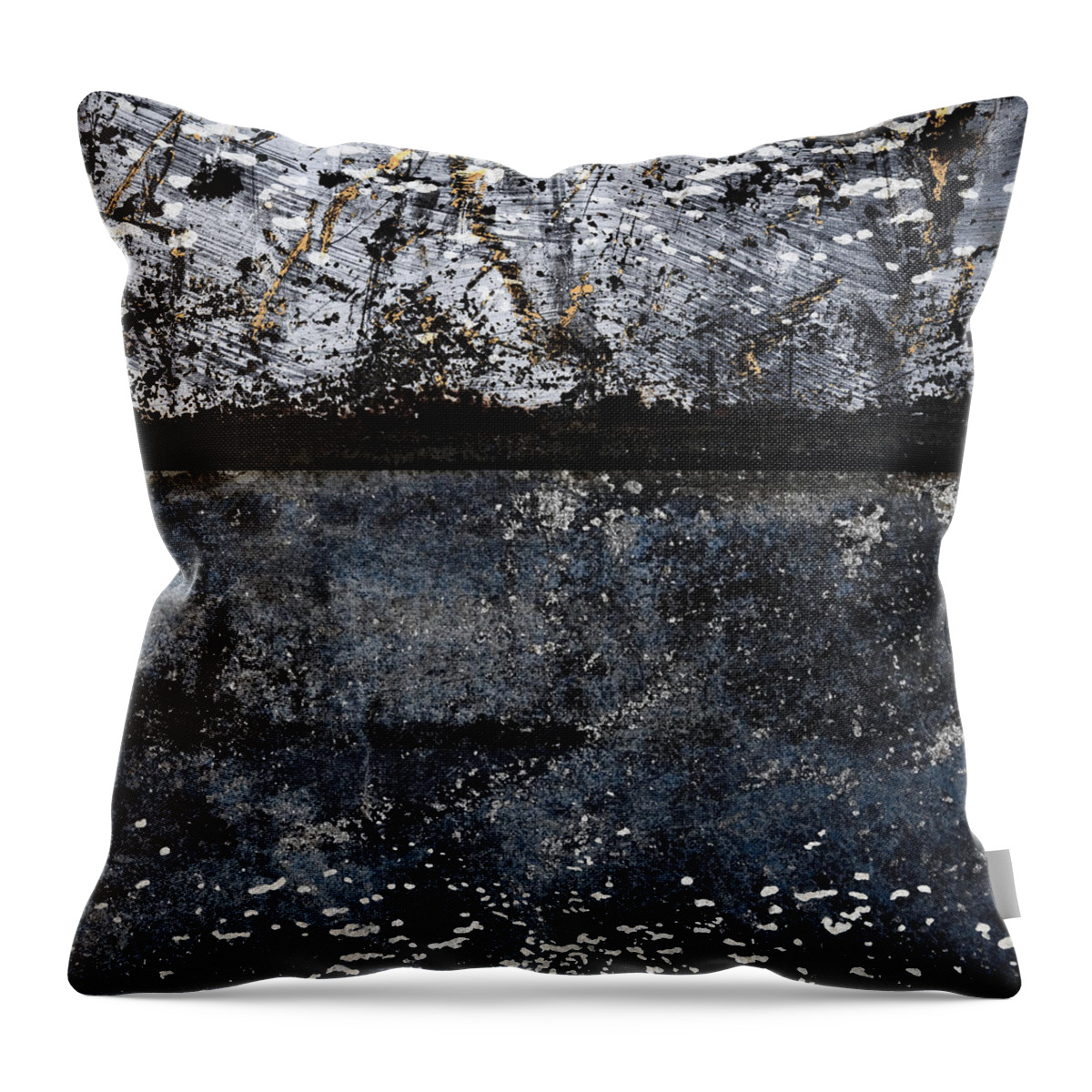 Blue Throw Pillow featuring the photograph Boat Textures by Carol Leigh