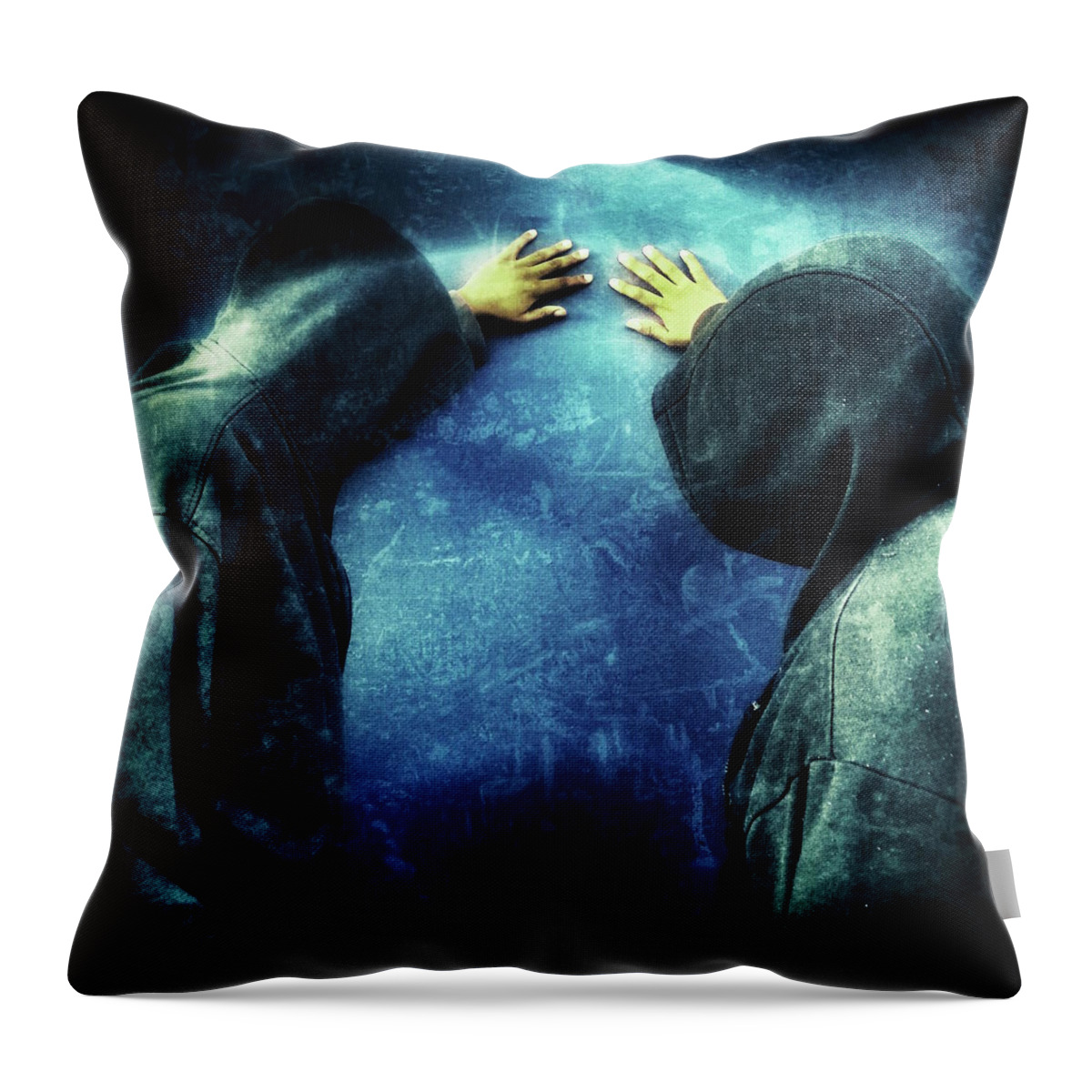 Brothers Throw Pillow featuring the photograph Brothers by Al Harden