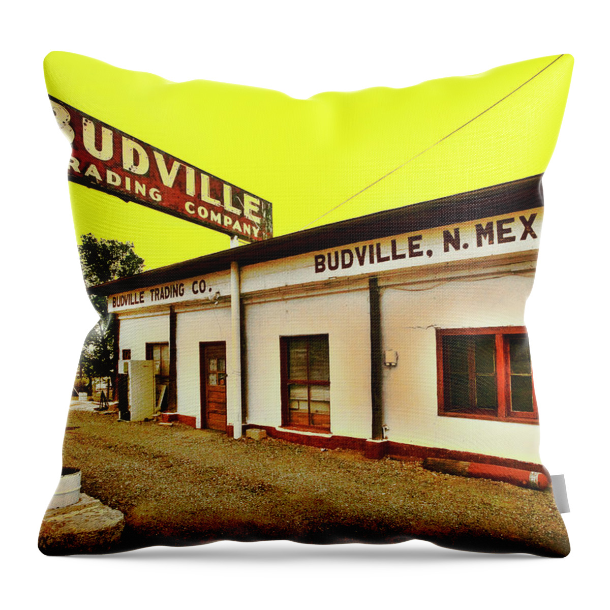 Budville Throw Pillow featuring the photograph Budville by Micah Offman