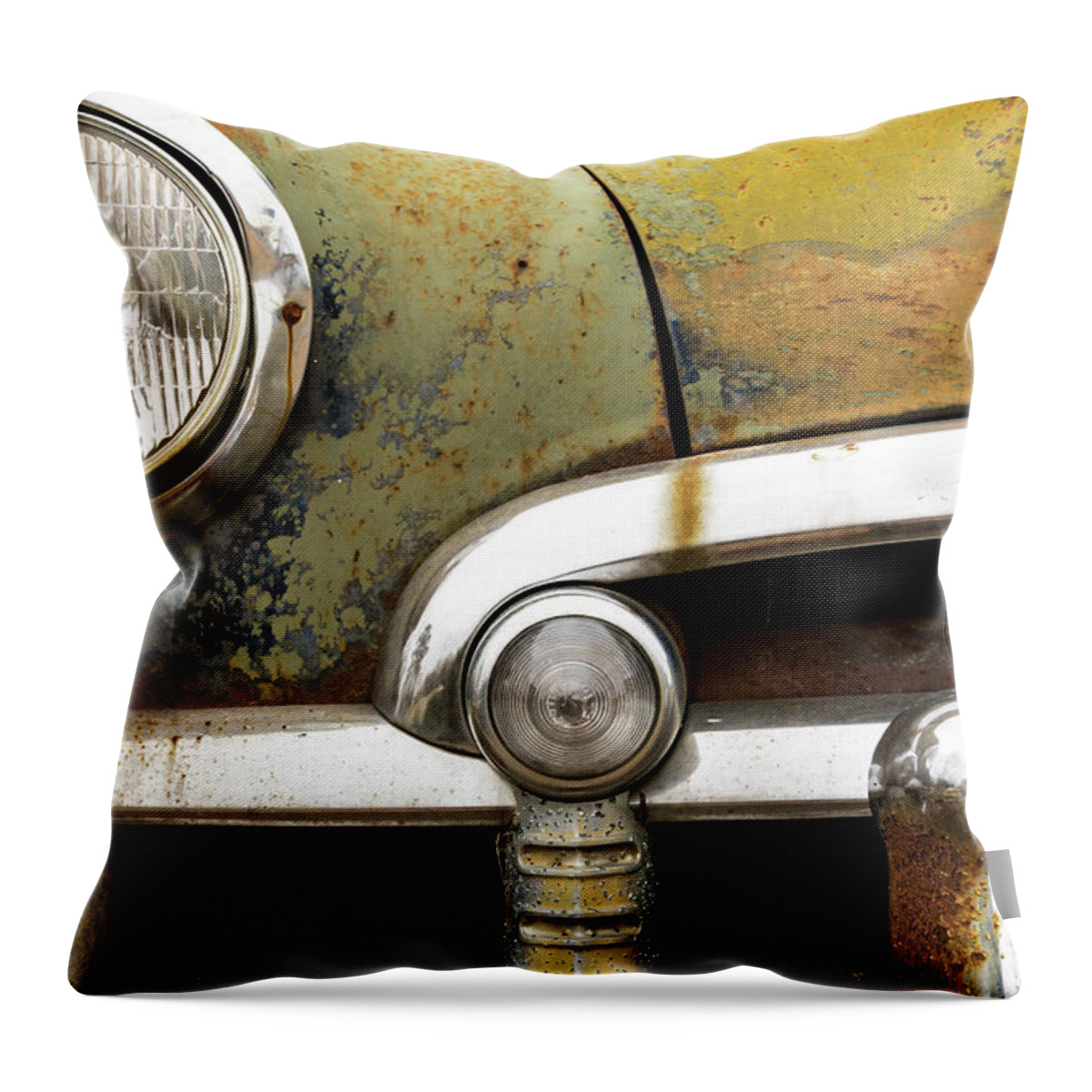 Chevrolet Throw Pillow featuring the photograph C is for Chevrolet by Holly Ross