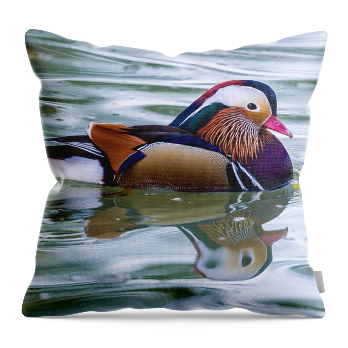 Colorful Throw Pillow featuring the photograph Colorful by Torbjorn Swenelius