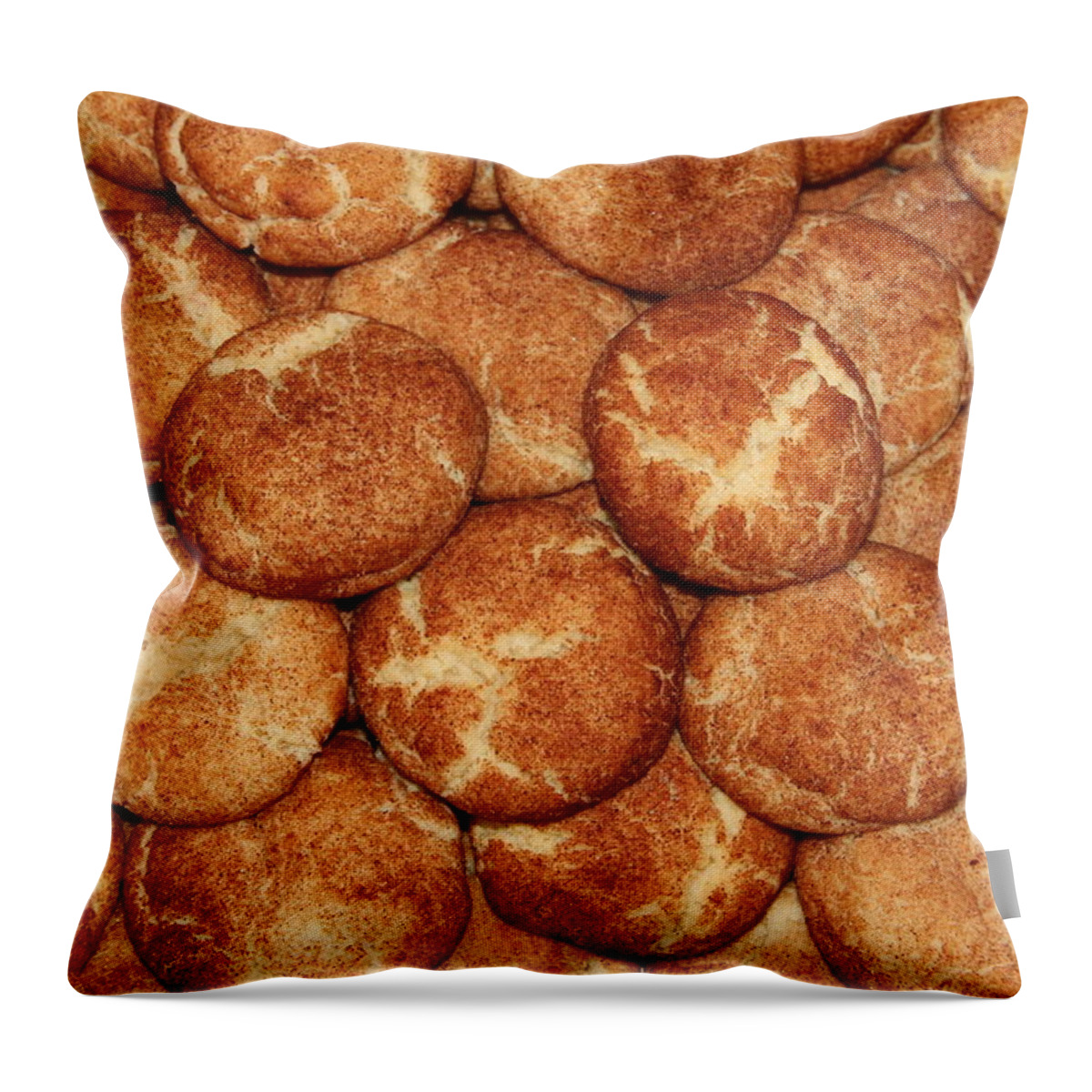 Food Throw Pillow featuring the photograph Cookies 170 by Michael Fryd