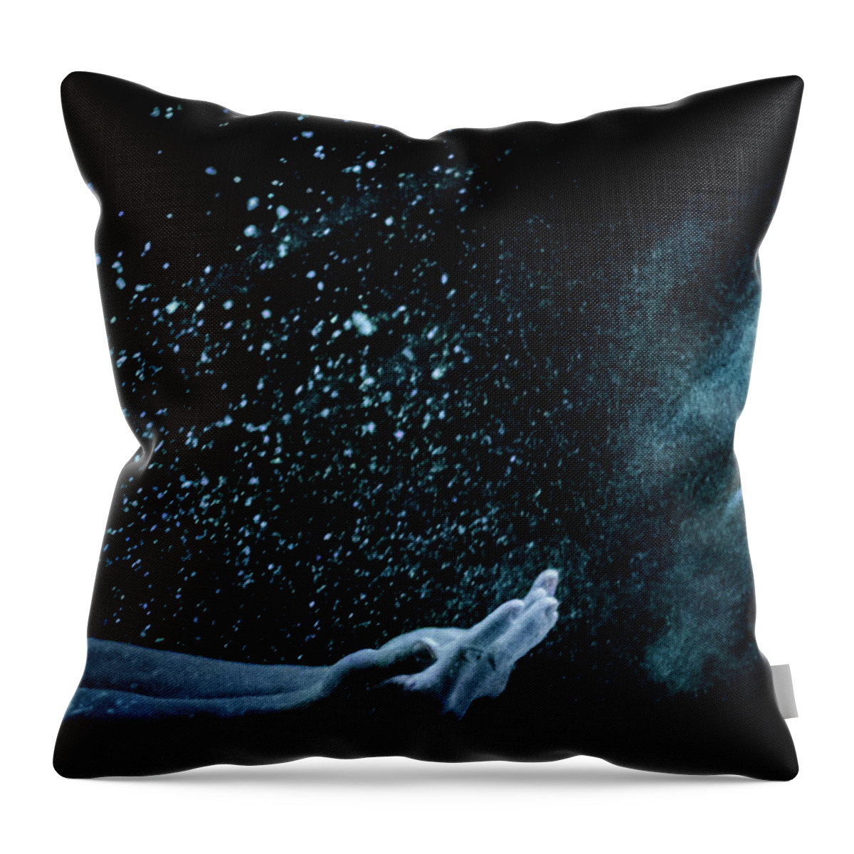 Creation Throw Pillow featuring the photograph Creation 4 by Rick Saint
