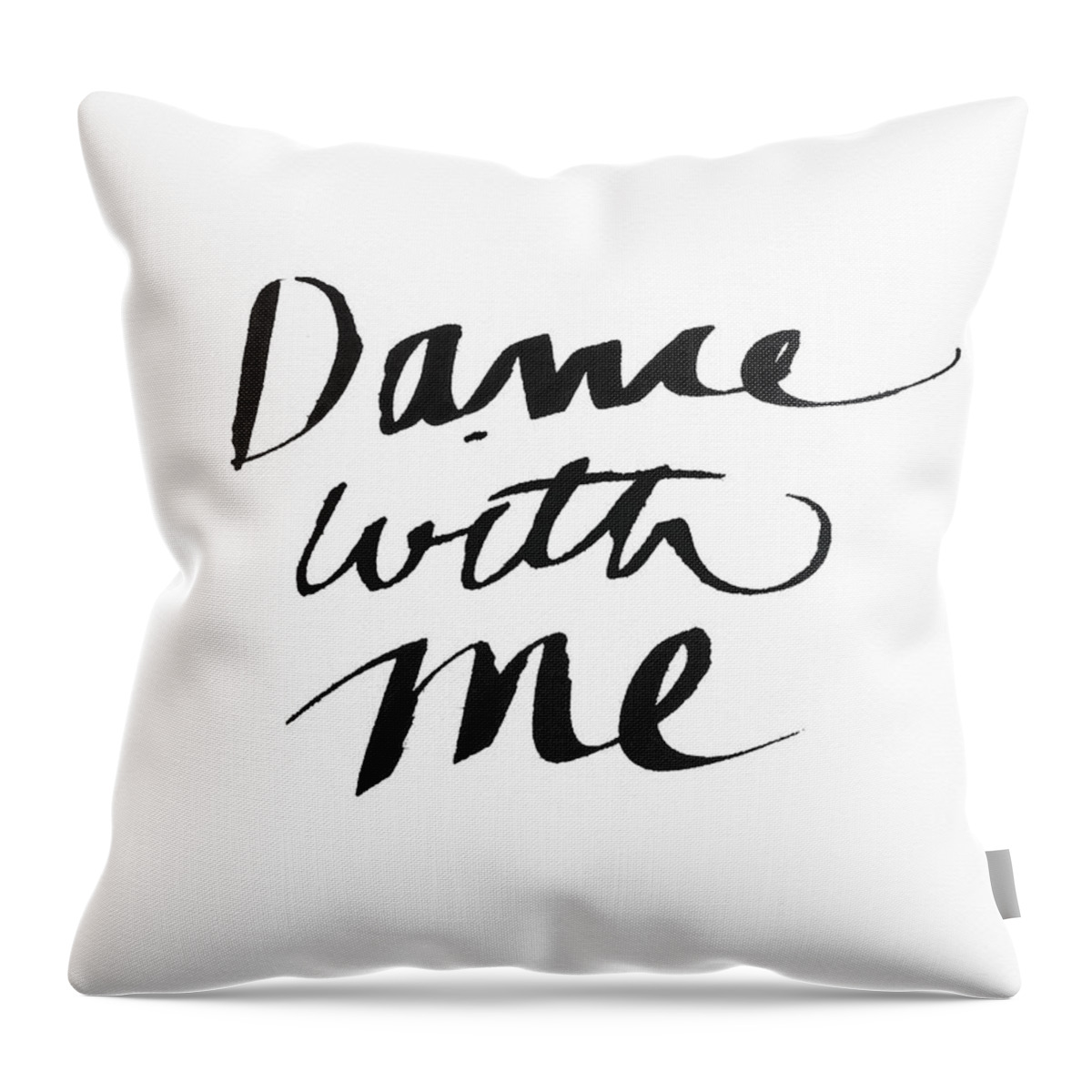 Dance Throw Pillow featuring the painting Dance With Me- Art by Linda Woods by Linda Woods