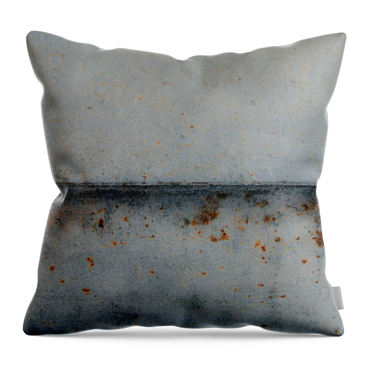Fog Throw Pillow featuring the photograph Distant Horizon by Jani Freimann