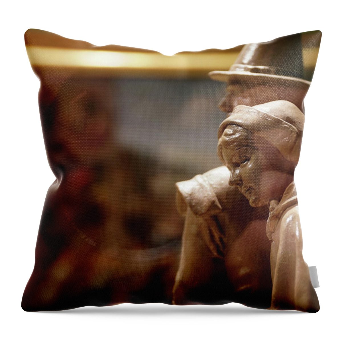 De Throw Pillow featuring the photograph Dover, Biggs Museum #00495 by Raymond Magnani