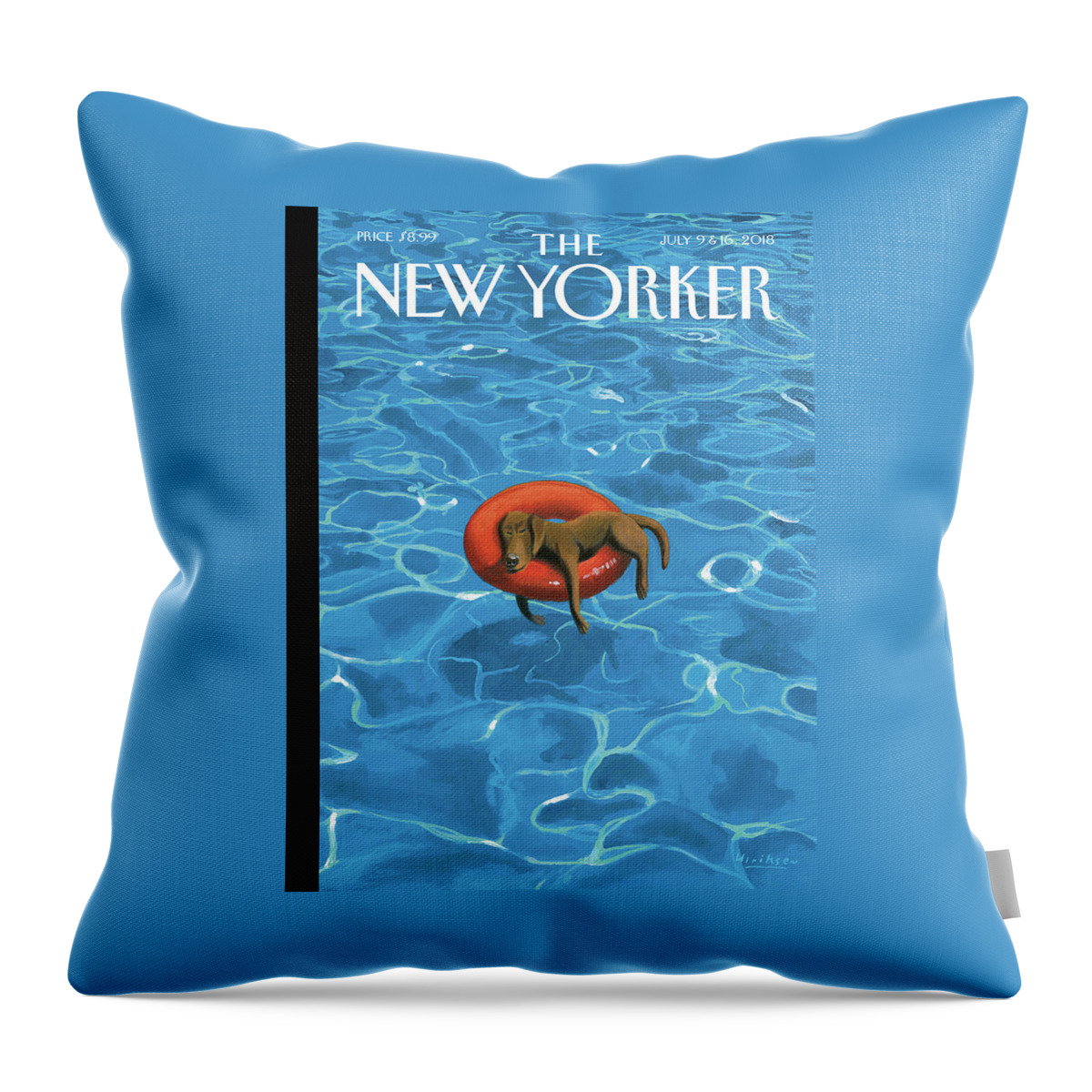 Downtime Throw Pillow